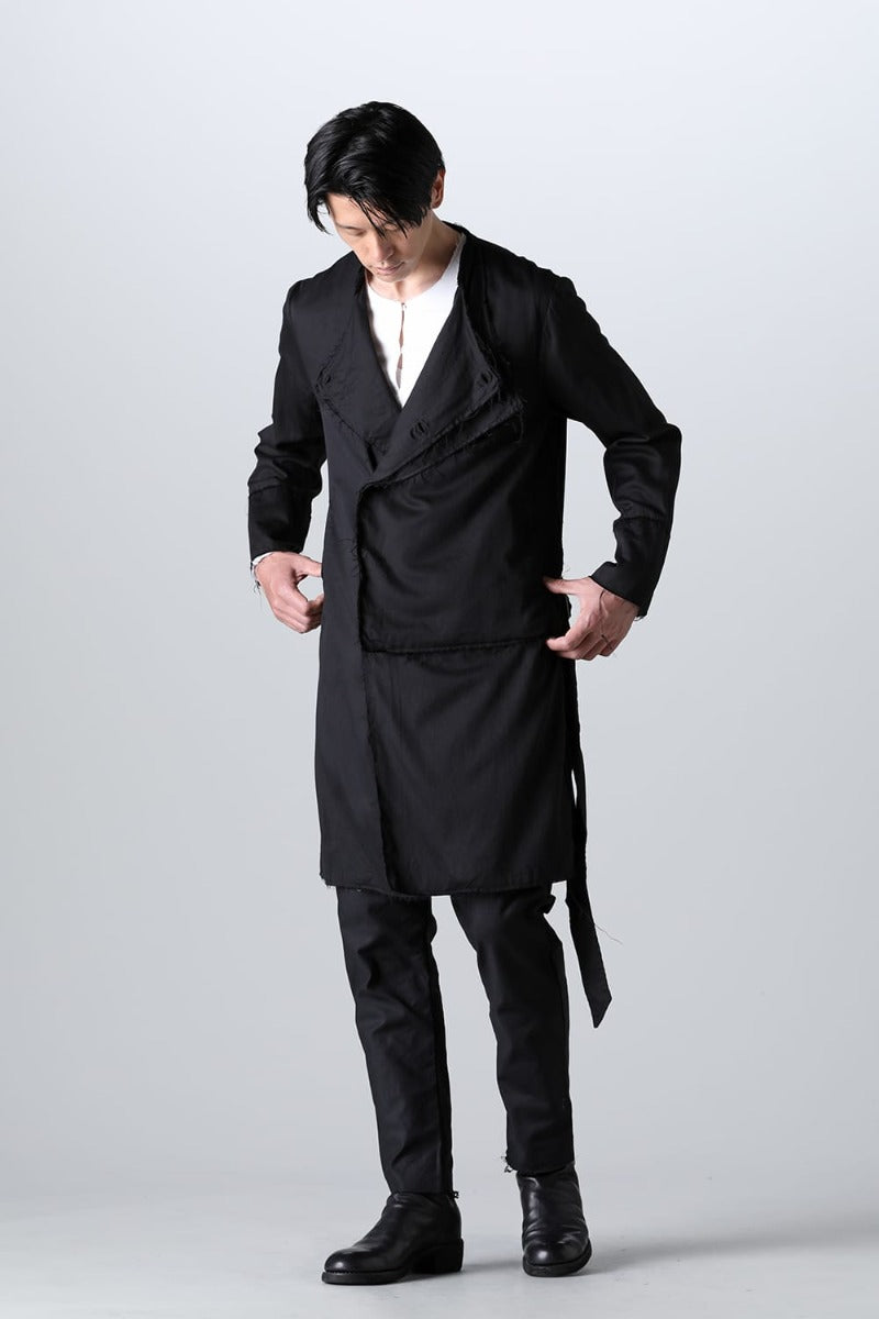 Airy Harf Layered Coat Regular