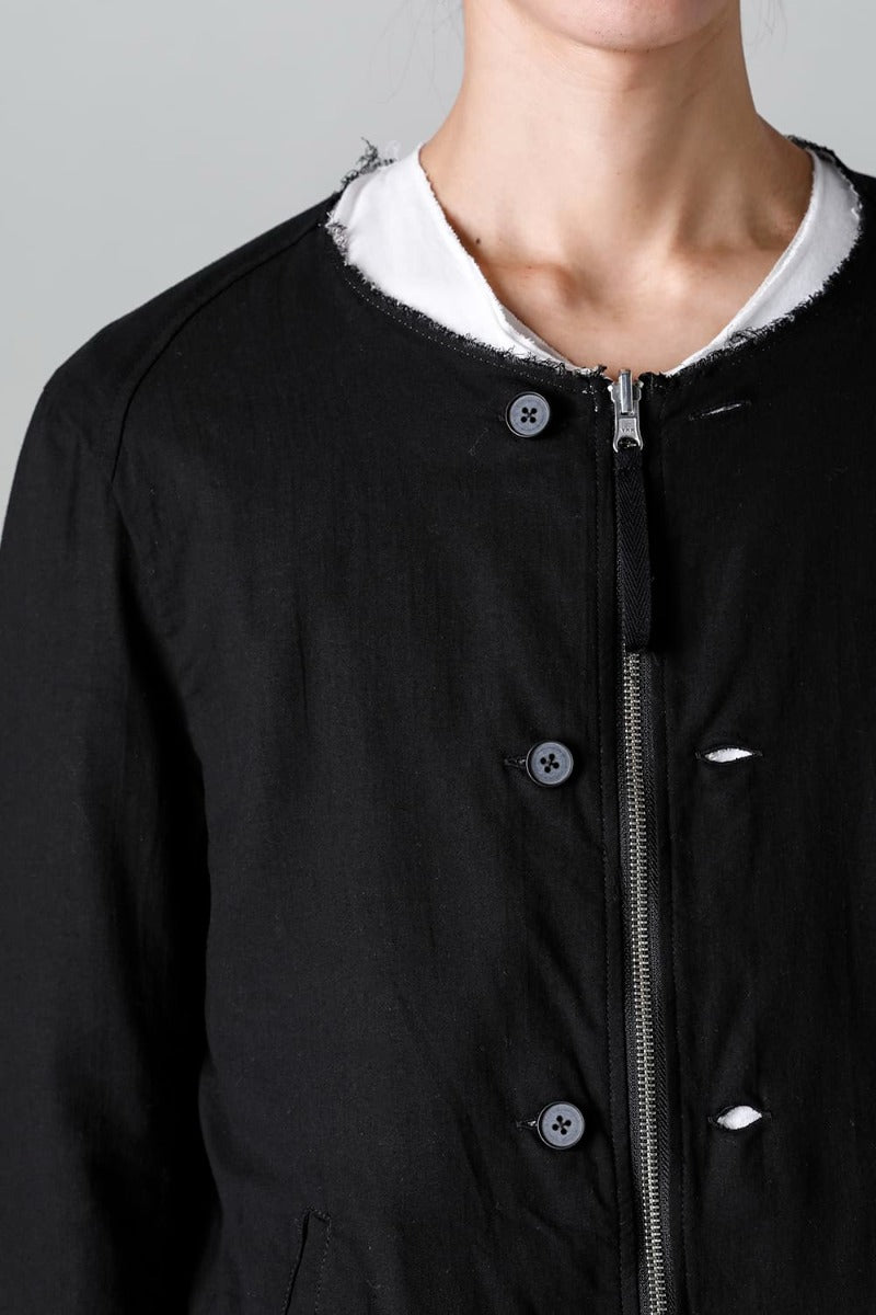 Contrast Reversible Bomber Jacket