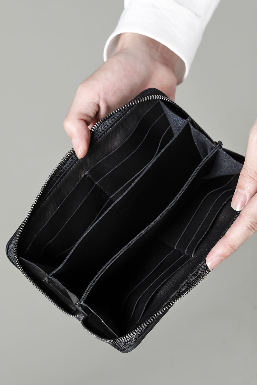 Nagi Wallet Long Basic  Black