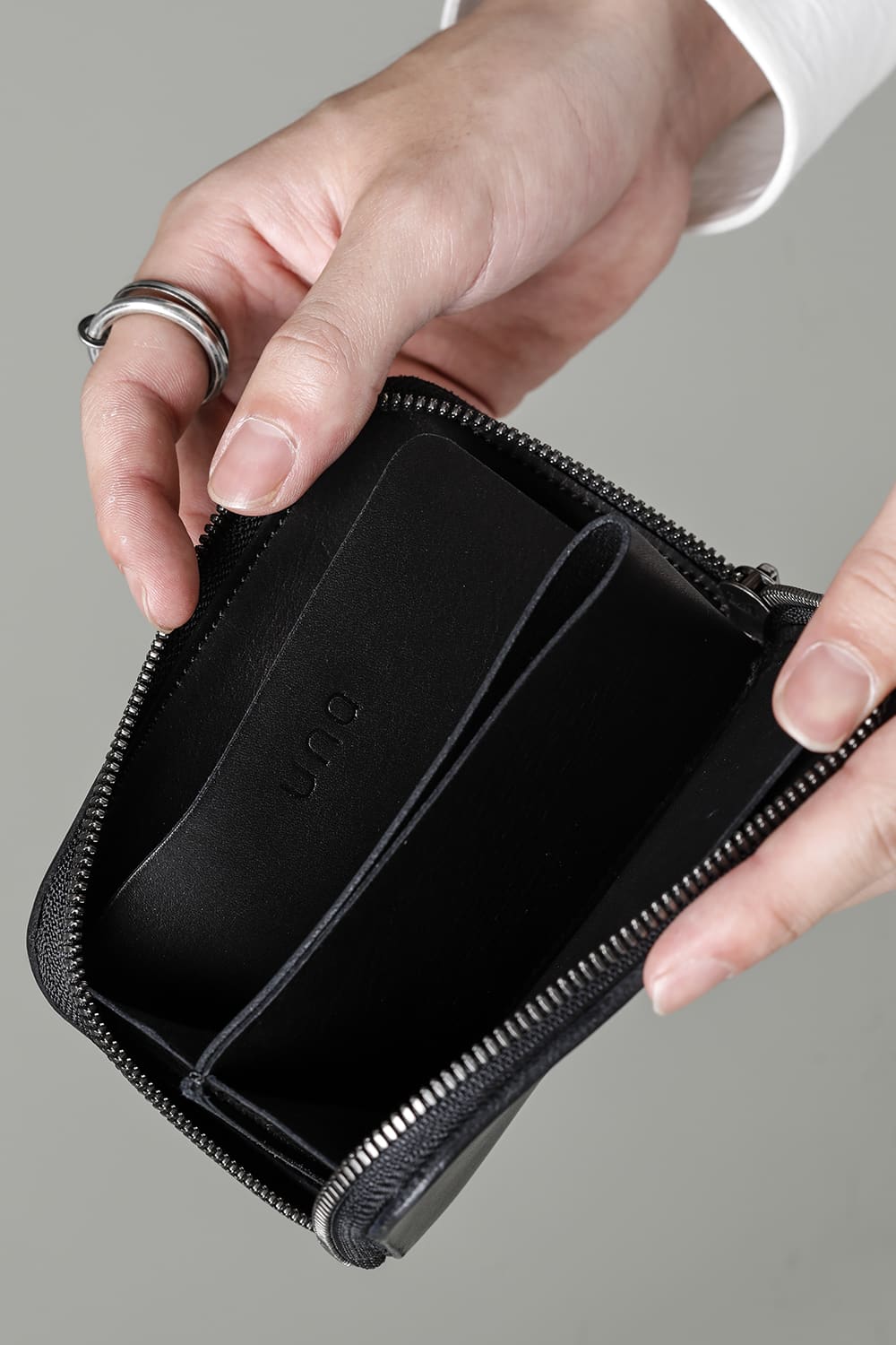 Nagi Wallet Mid Basic  Black