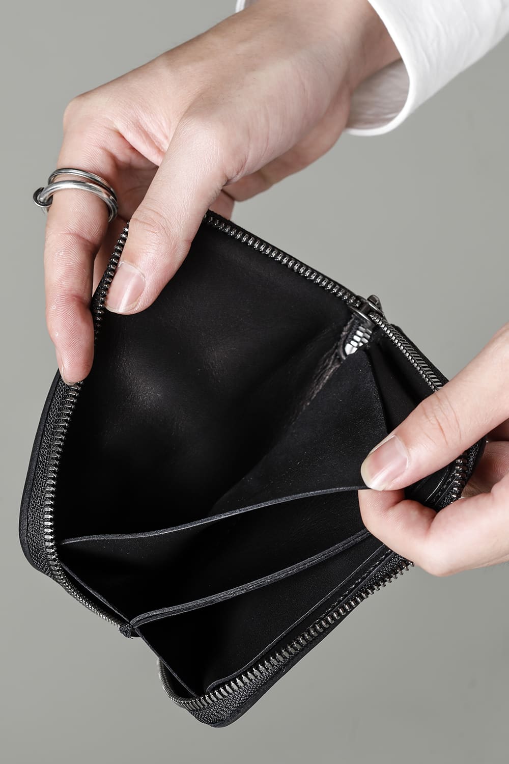 Nagi Wallet Mid Basic  Black