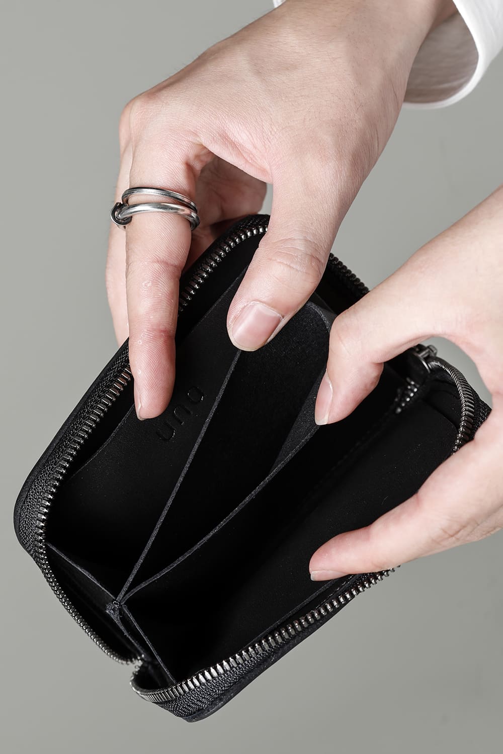 Nagi Wallet Mid Basic  Black