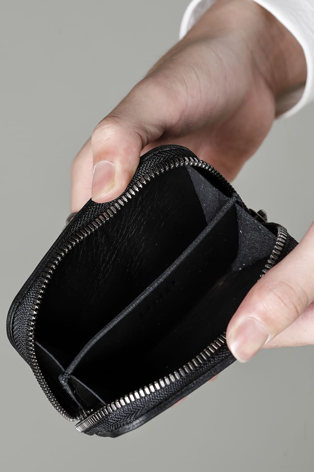 Nagi Wallet Mini Museum Calf  Navy