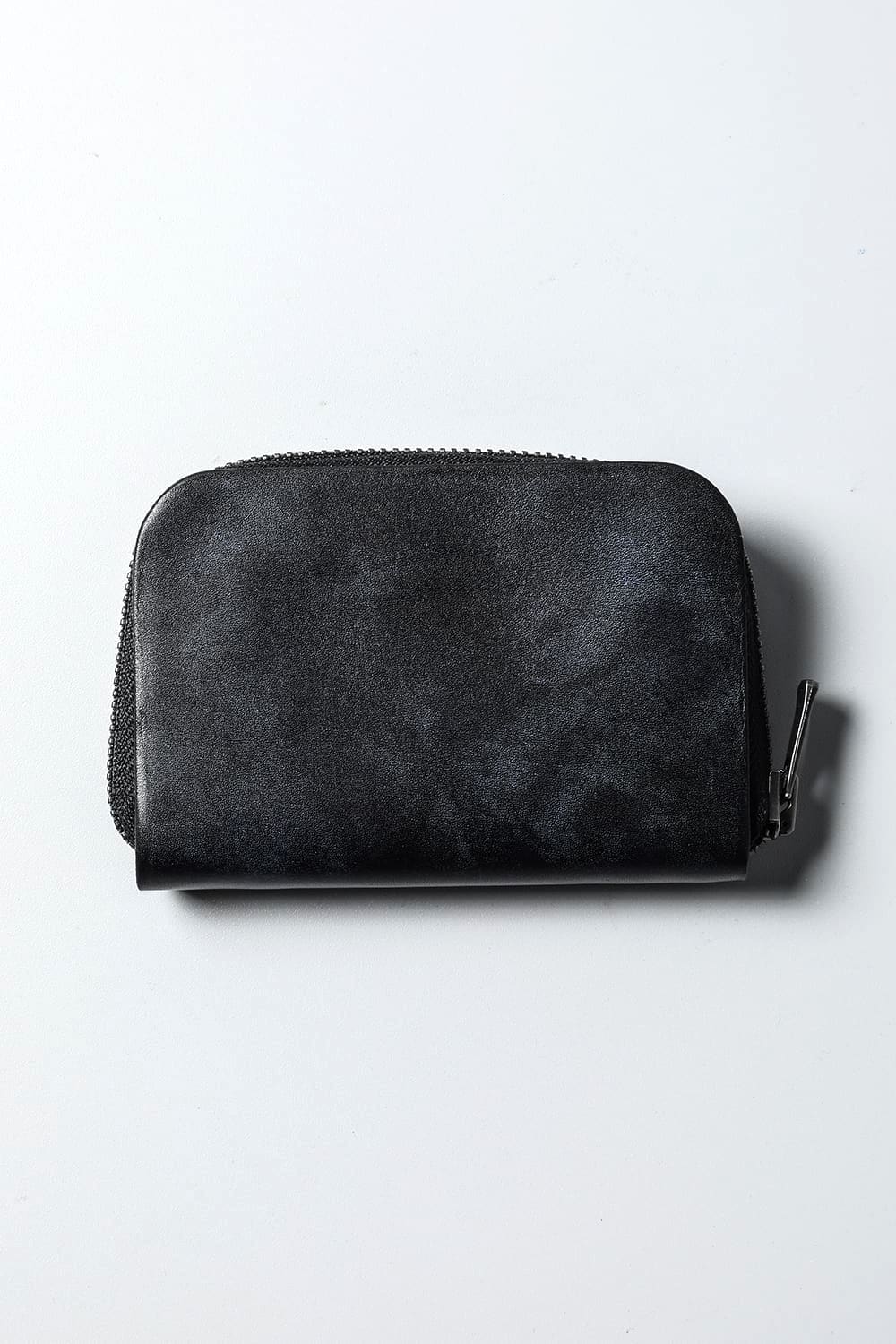 Nagi Wallet Mini Museum Calf  Navy