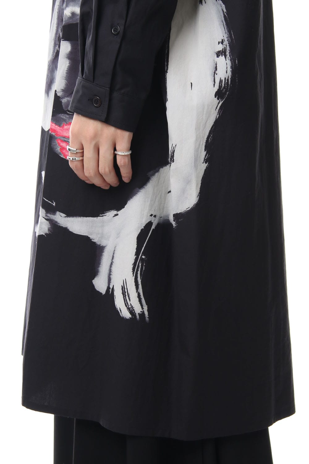 Inverted Face Print Shirts