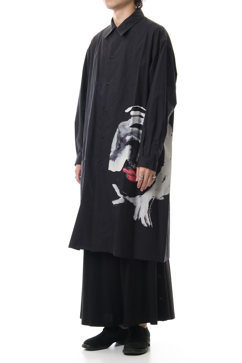 Inverted Face Print Shirts