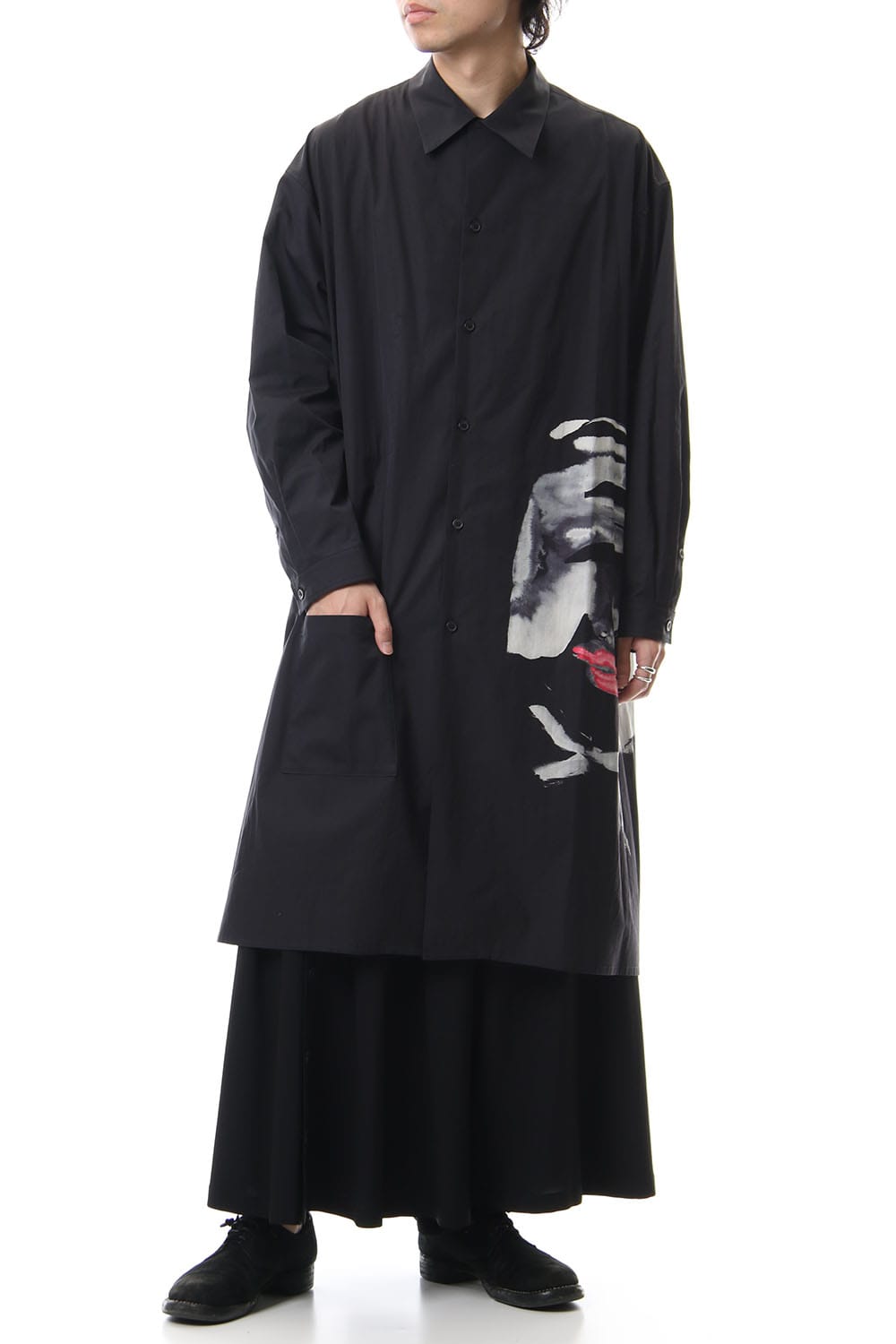 Inverted Face Print Shirts