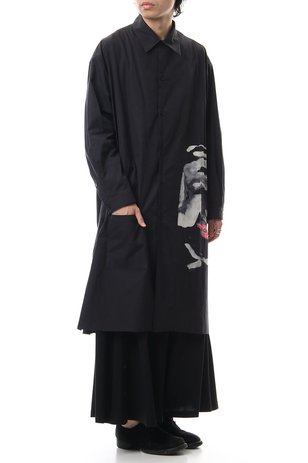 Inverted Face Print Shirts