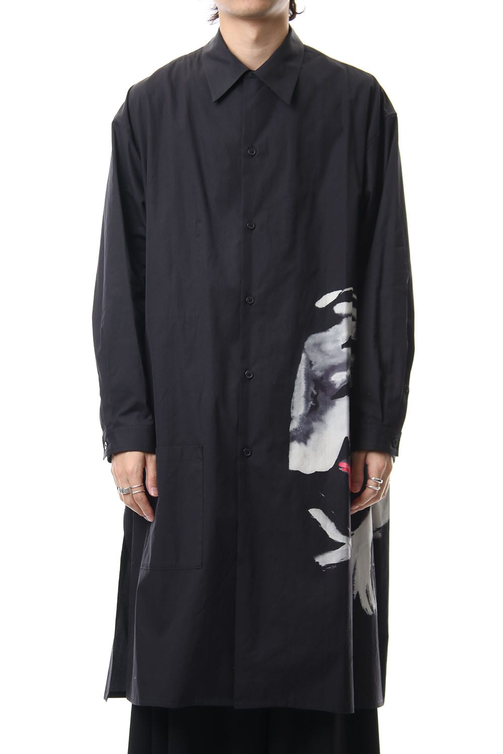 Inverted Face Print Shirts