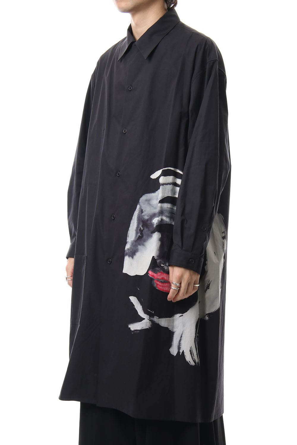 Inverted Face Print Shirts