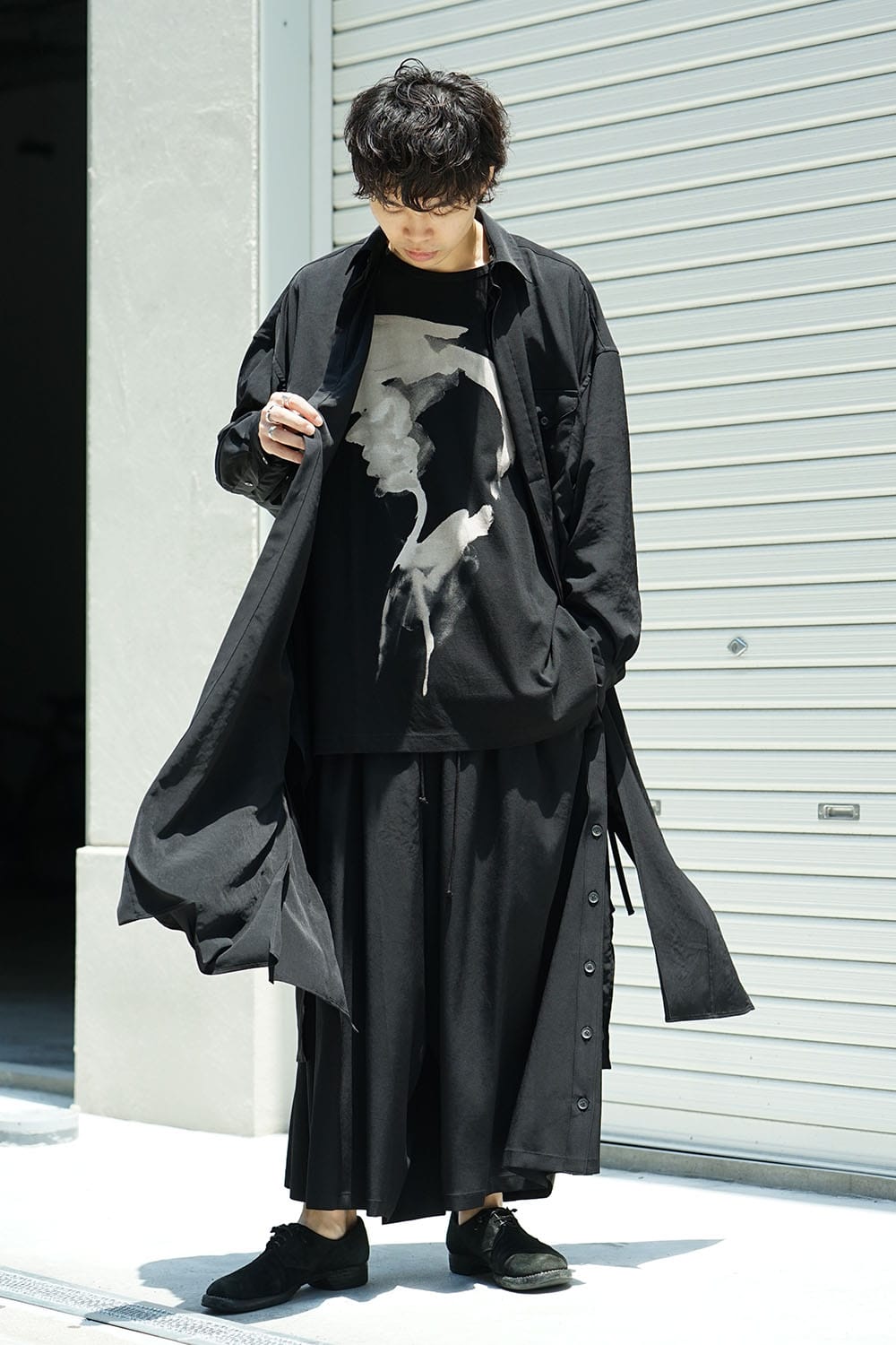 Double Layered Open Shirts