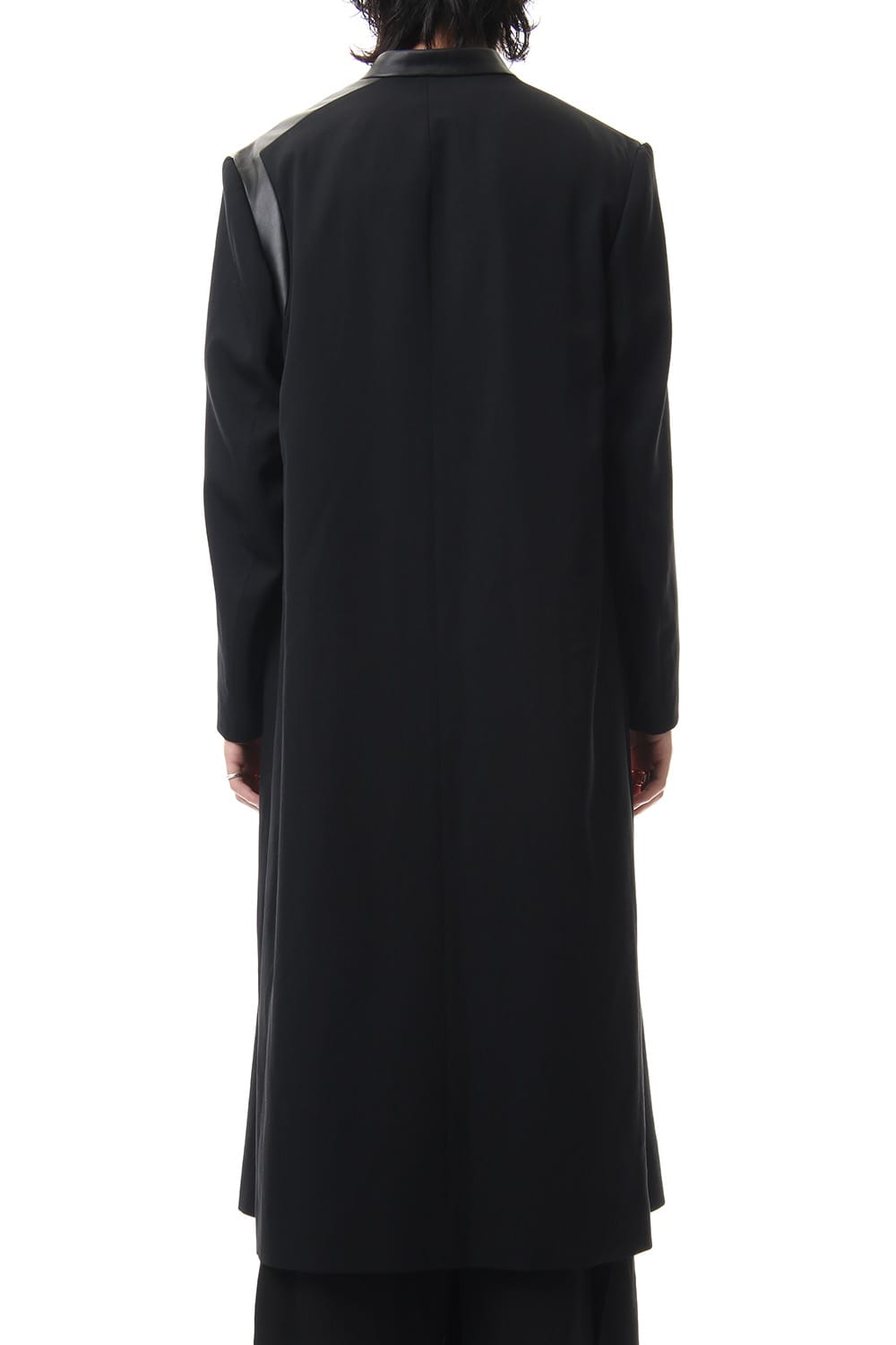 No Collar Switching Jacket