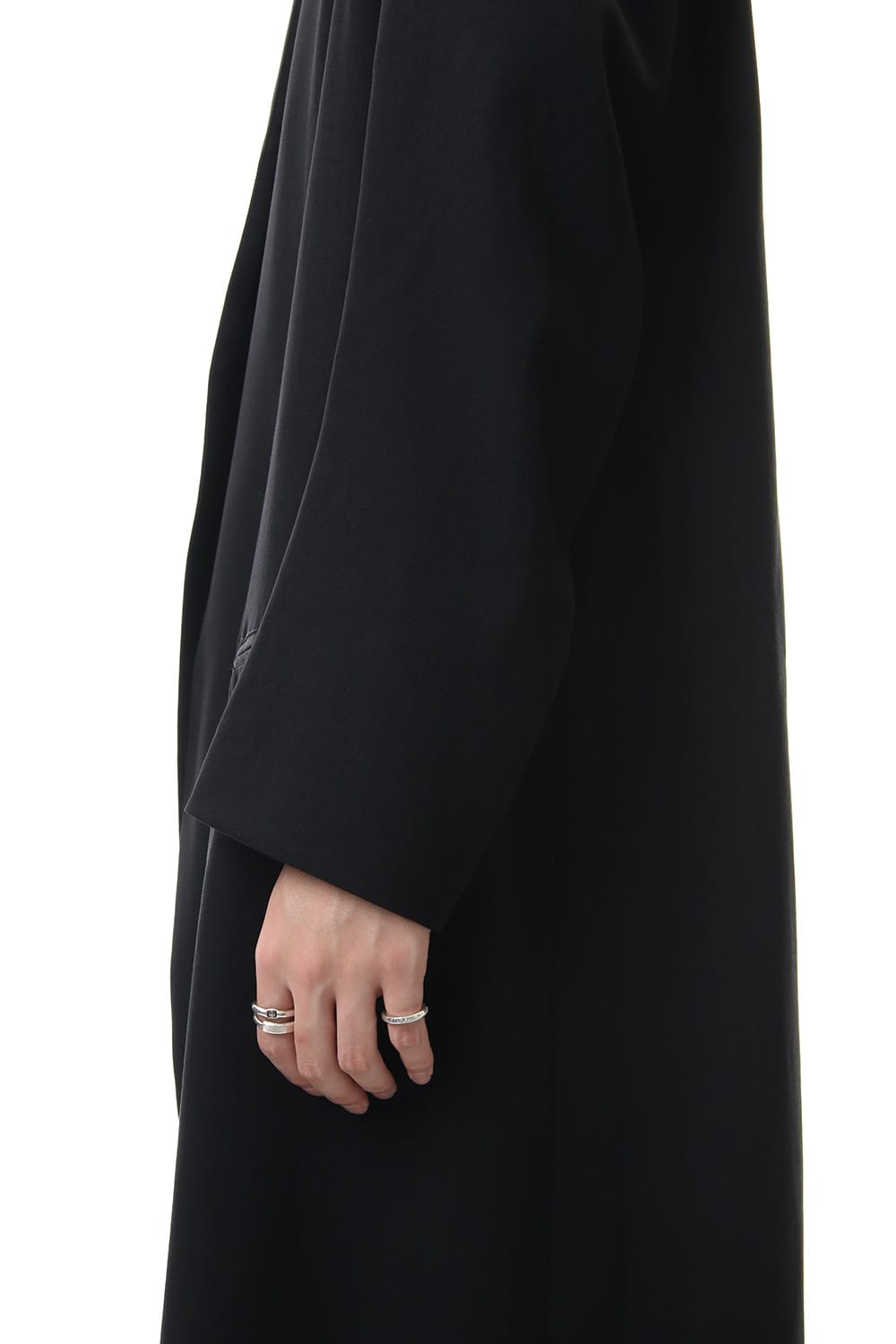 No Collar Switching Jacket