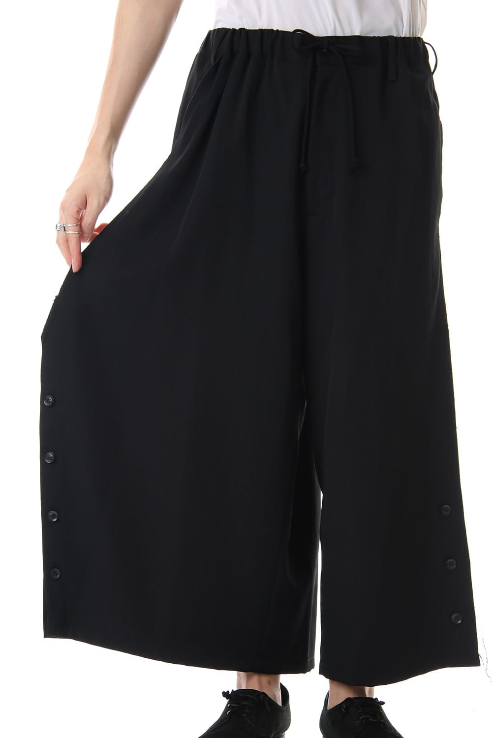 Asymmetry Button Pants