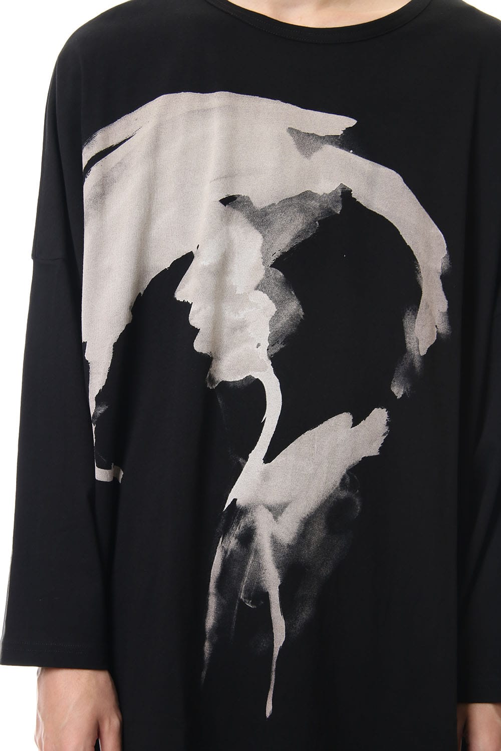 Asakura Print Long Sleeve Big T shrts