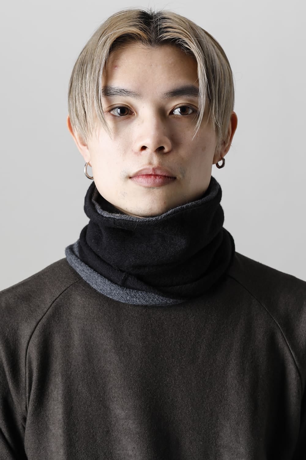 Reversible Snood Black / Grey