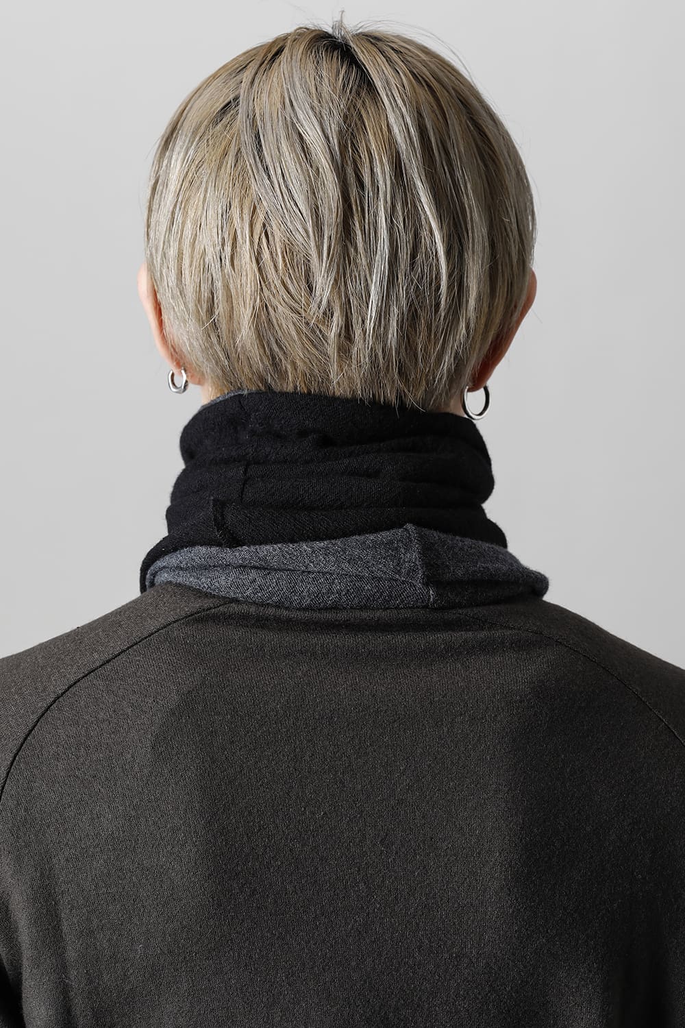 Reversible Snood Black / Grey