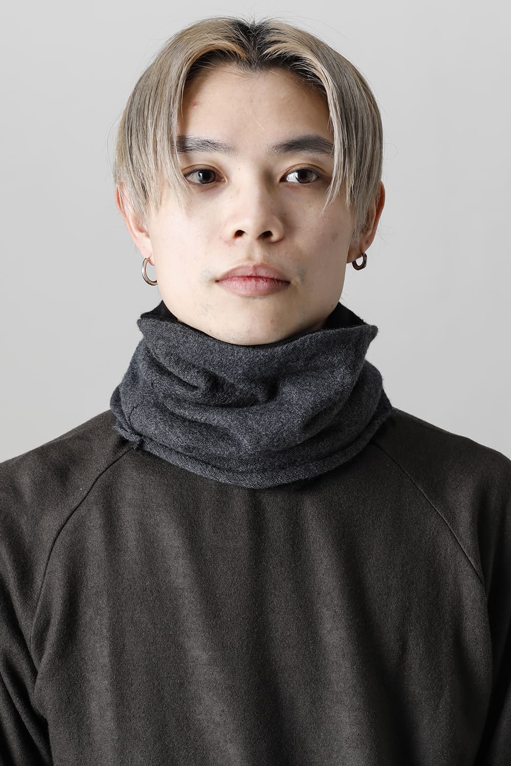 Reversible Snood Black / Grey
