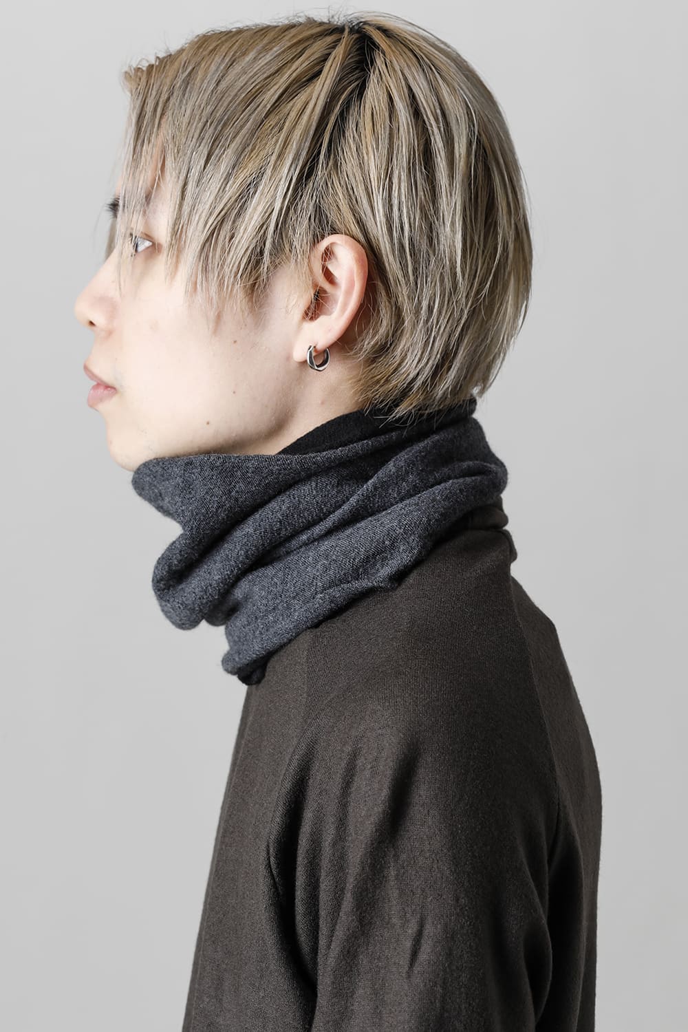 Reversible Snood Black / Grey