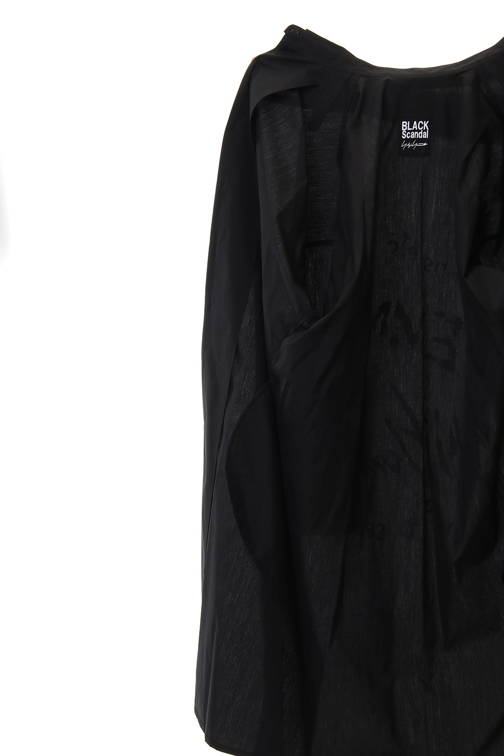 Spare collar FEMME Yohji Yamamoto Art Long shirts - Black