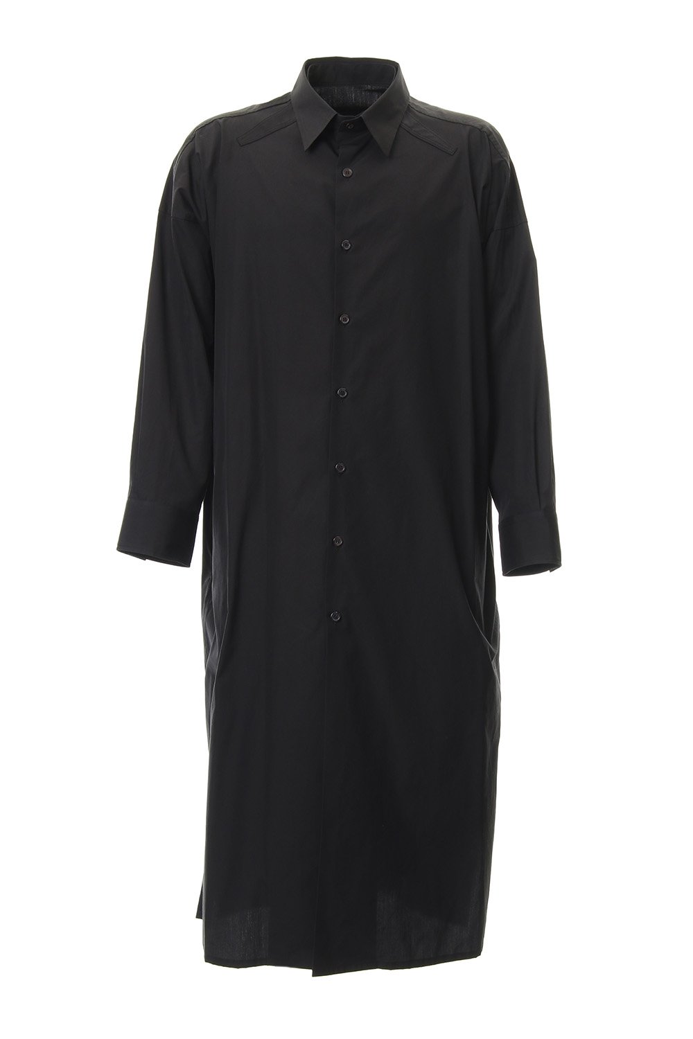 Spare collar FEMME Yohji Yamamoto Art Long shirts - Black