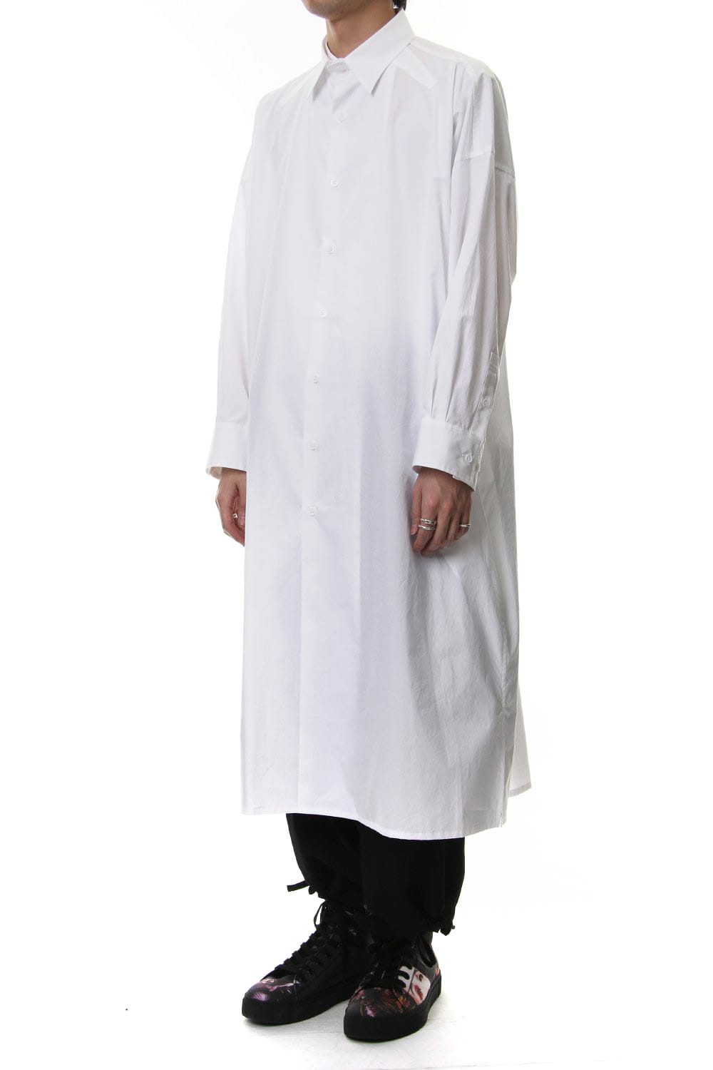 Spare collar FEMME Yohji Yamamoto Art Long shirts - White