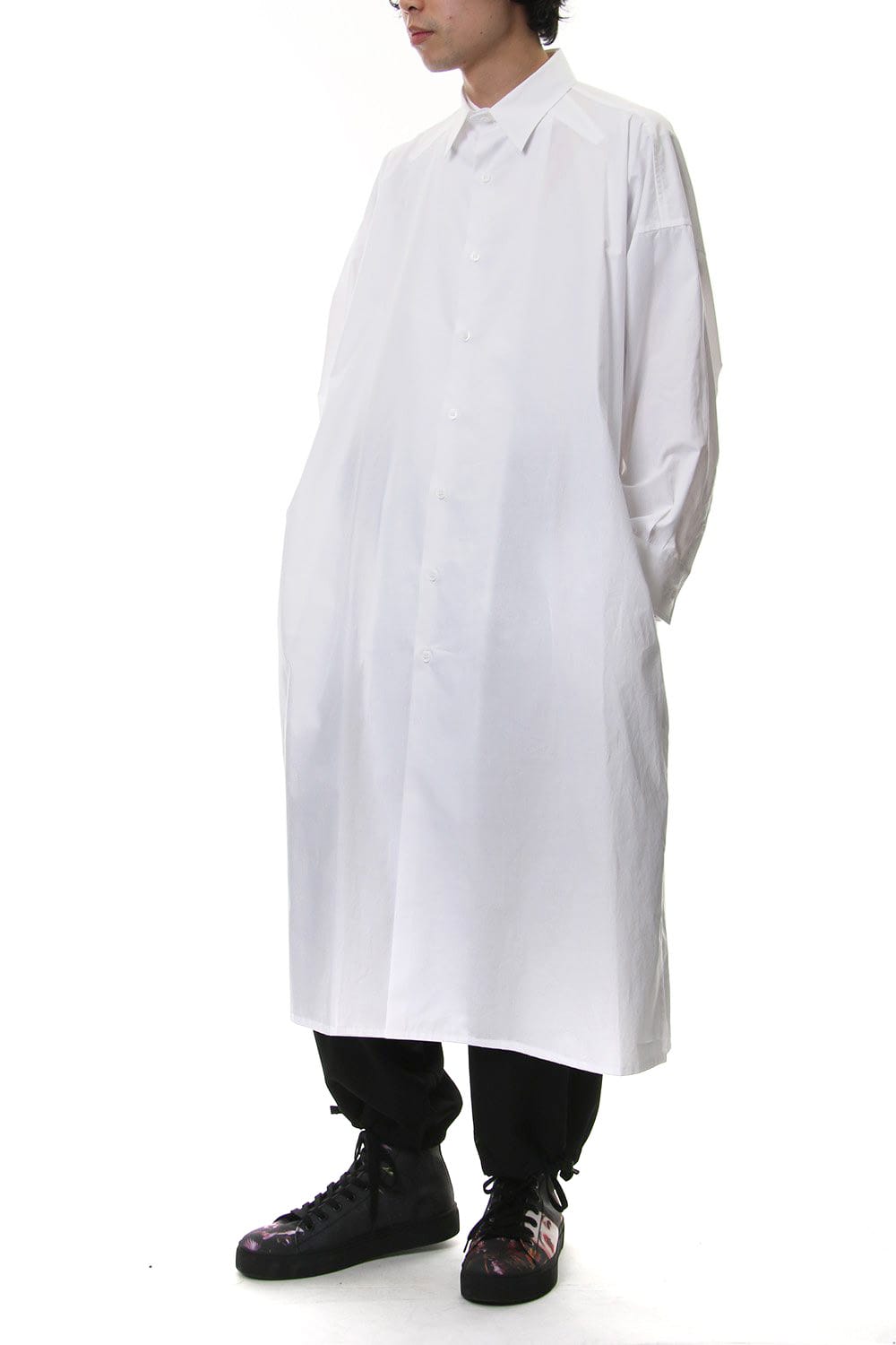 Spare collar FEMME Yohji Yamamoto Art Long shirts - White