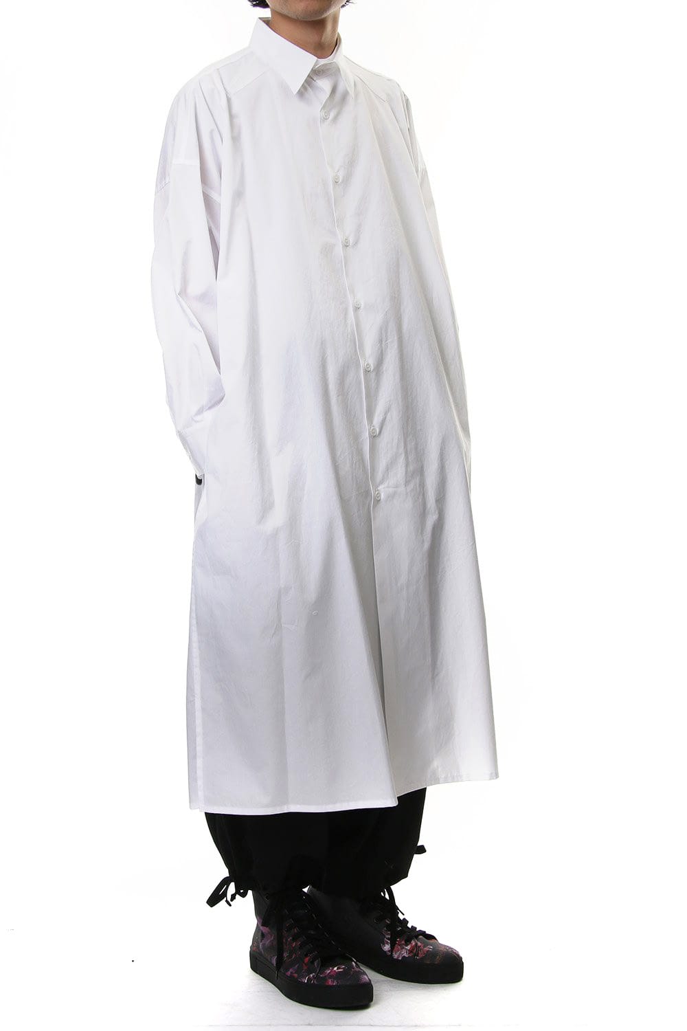 Spare collar FEMME Yohji Yamamoto Art Long shirts - White