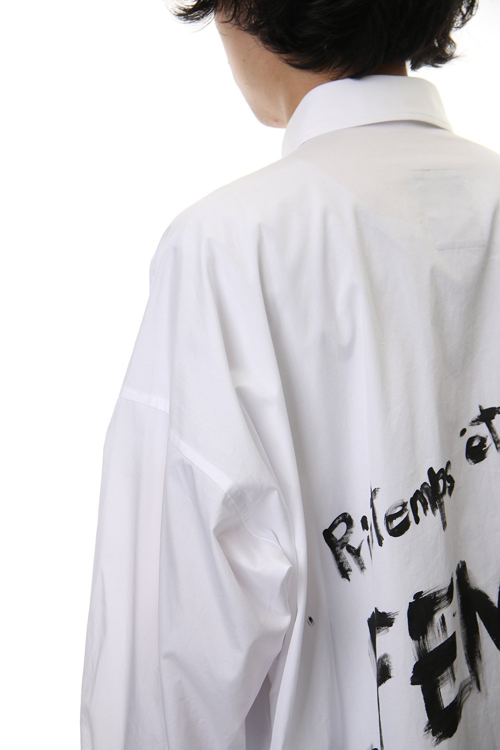 Spare collar FEMME Yohji Yamamoto Art Long shirts - White