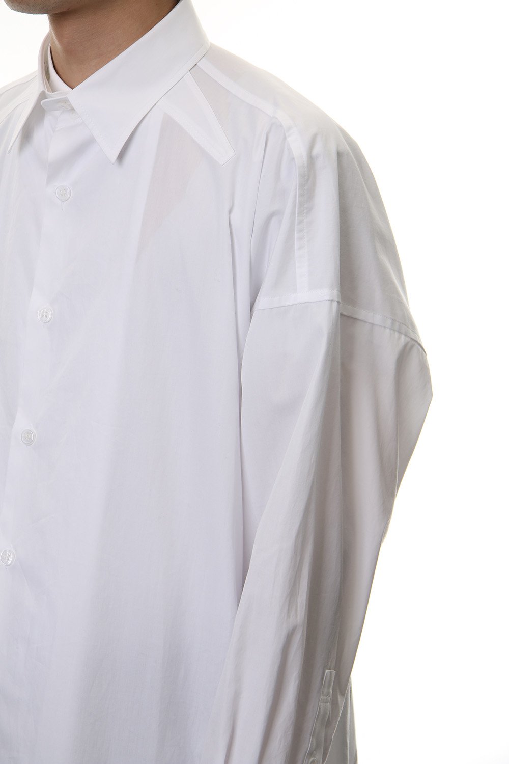 Spare collar FEMME Yohji Yamamoto Art Long shirts - White