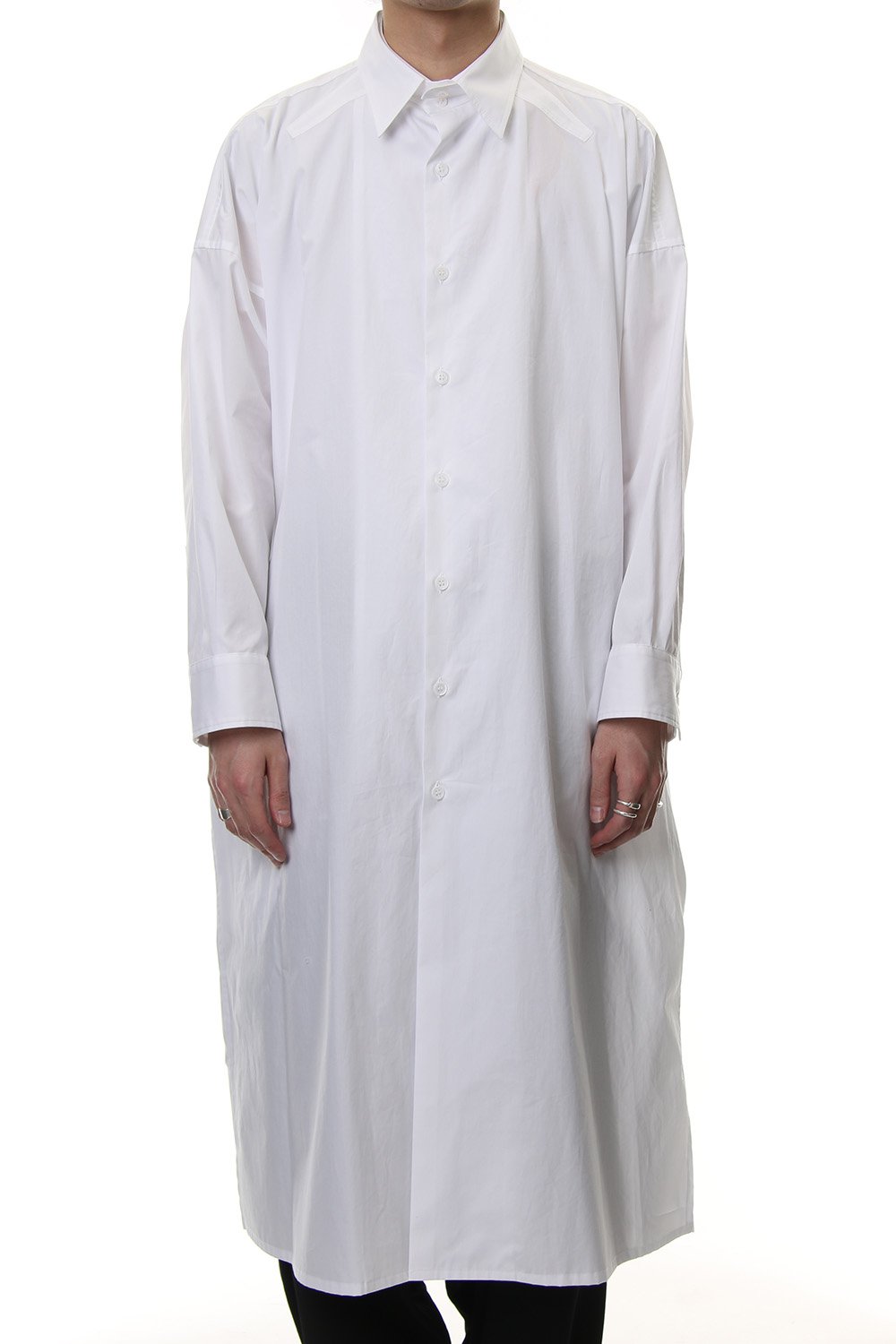 Spare collar FEMME Yohji Yamamoto Art Long shirts - White