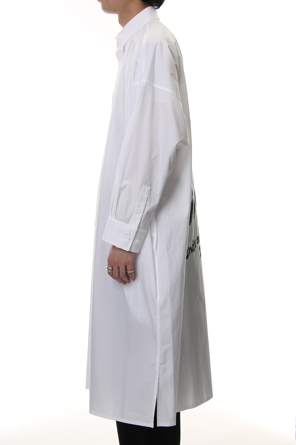 Spare collar FEMME Yohji Yamamoto Art Long shirts - White