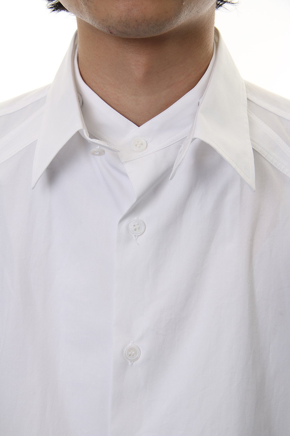 Spare collar FEMME Yohji Yamamoto Art Long shirts - White