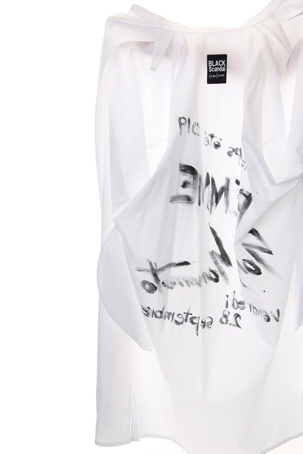 Spare collar FEMME Yohji Yamamoto Art Long shirts - White