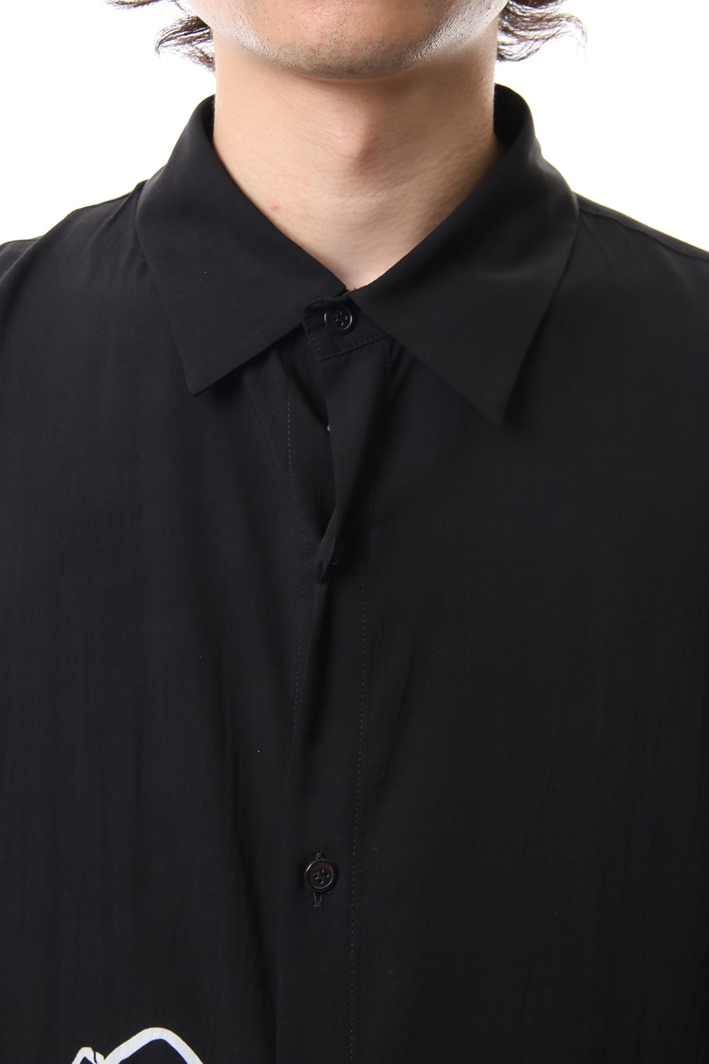 Hem round Walk Art Long shirts