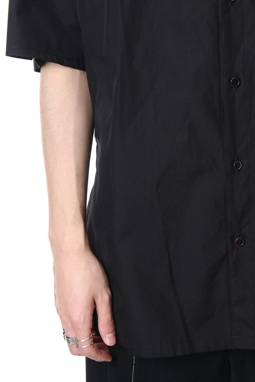 Button opening Short sleeve shirts