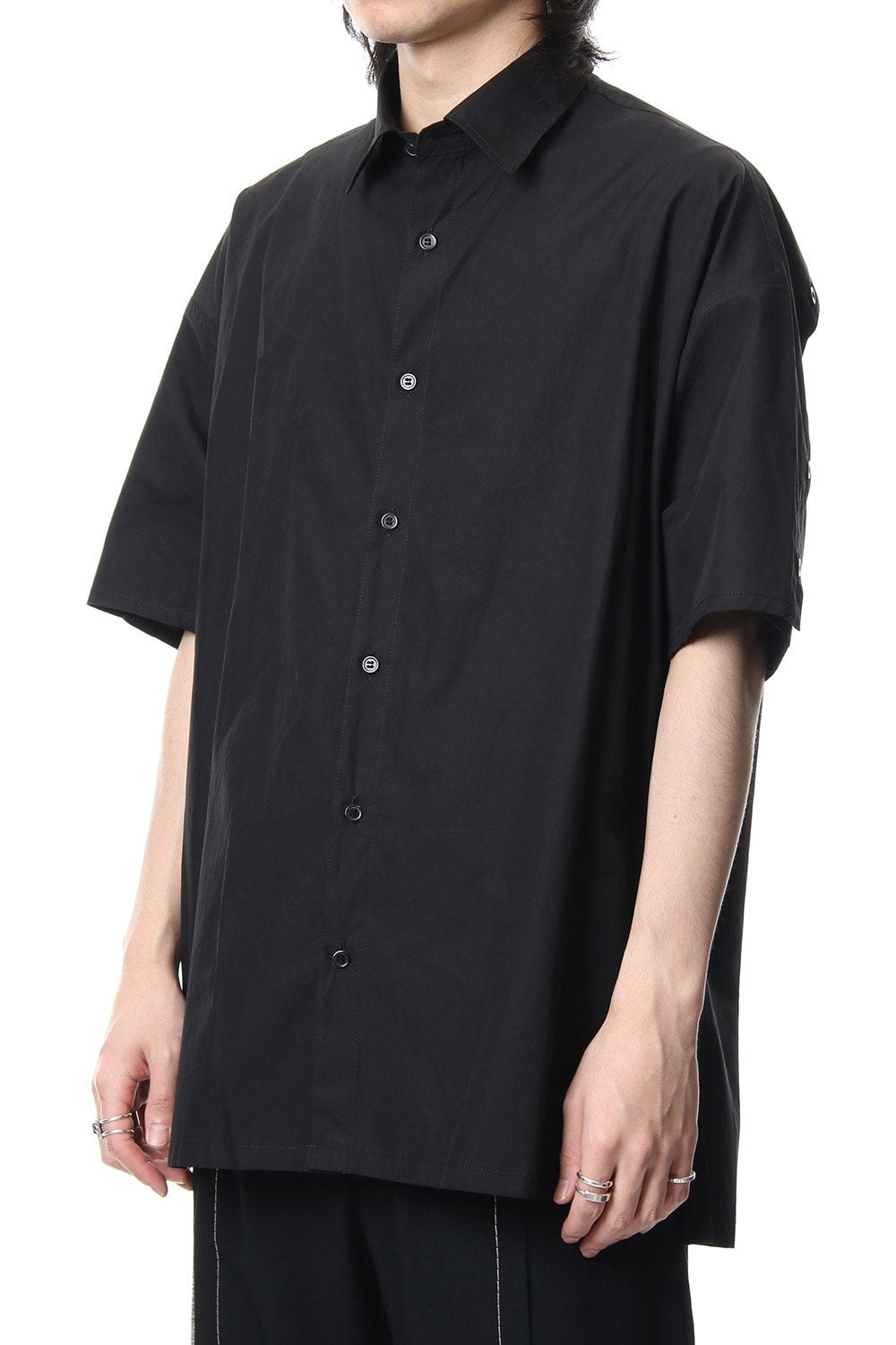 Button opening Short sleeve shirts