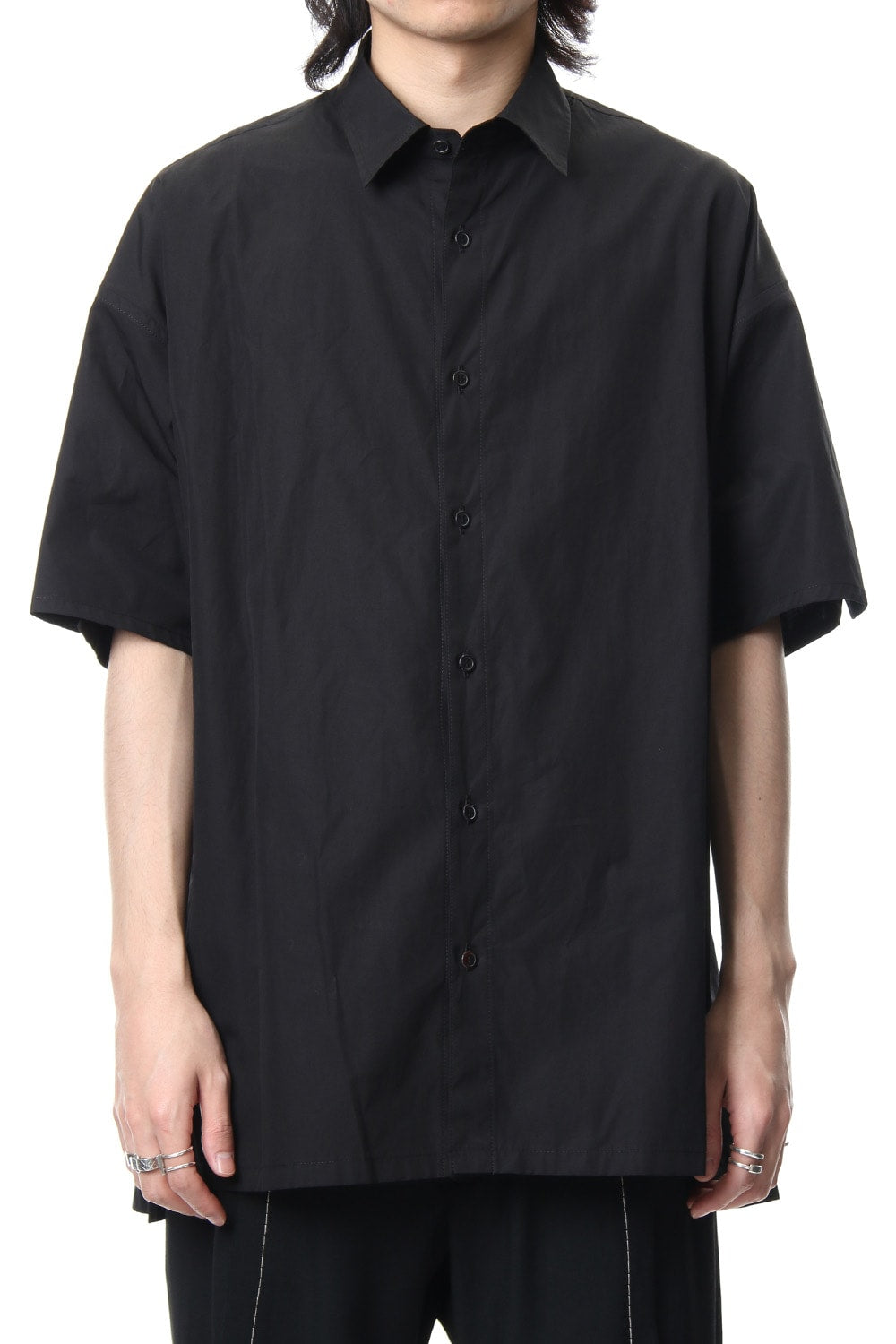 Button opening Short sleeve shirts