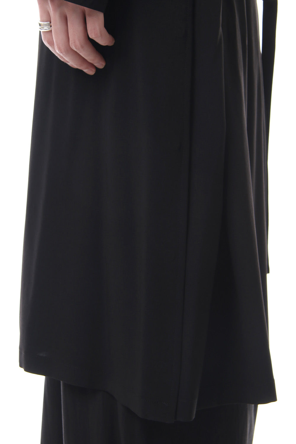 Open Button Long Shirt