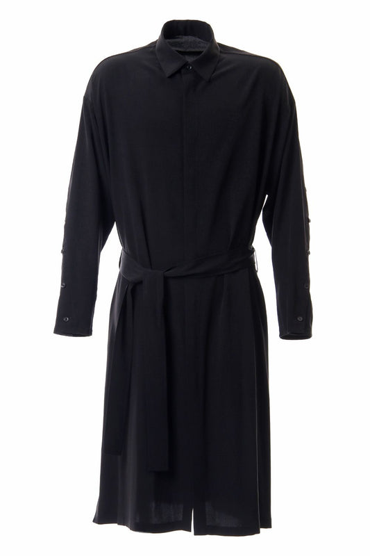 Open Button Long Shirt