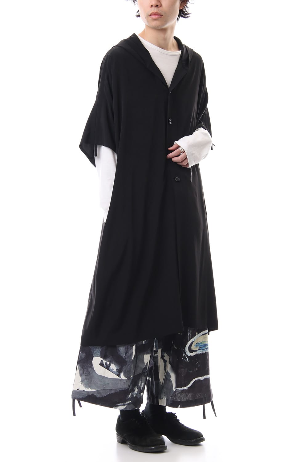 Left front Art Balloon pants 