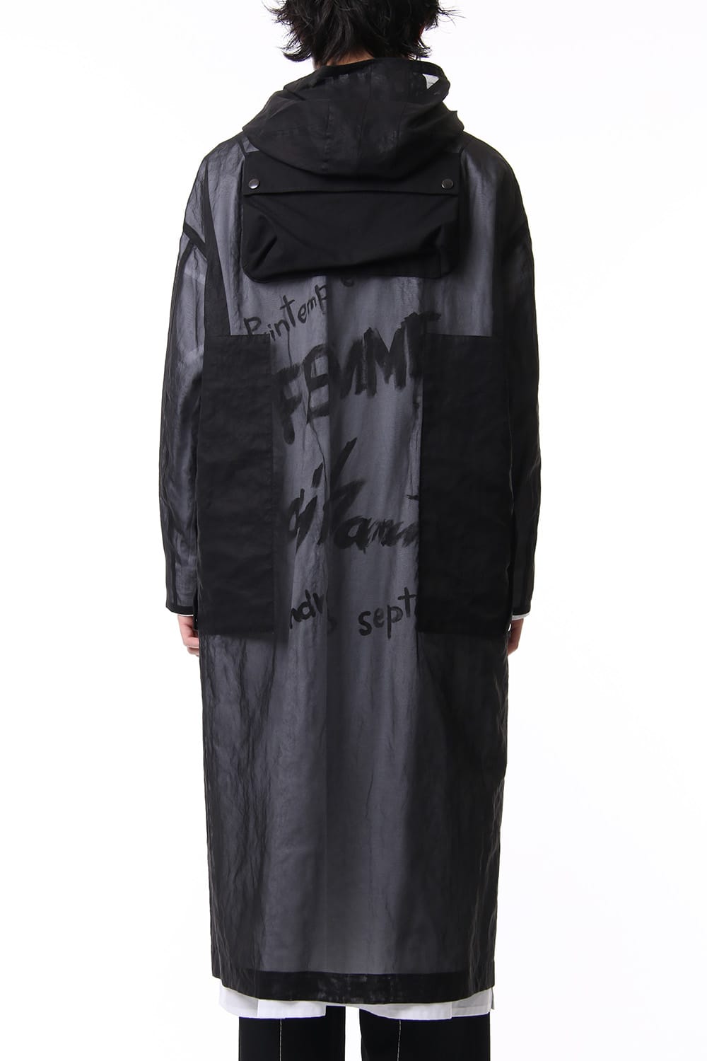 Multi Pocket Hoodie Coat