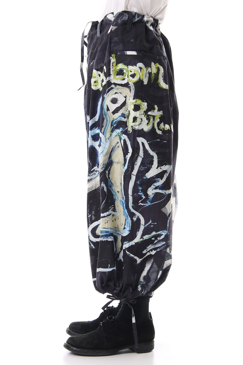 Left front Art Balloon pants 