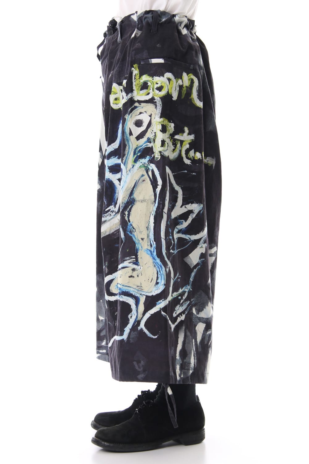 Left front Art Balloon pants 