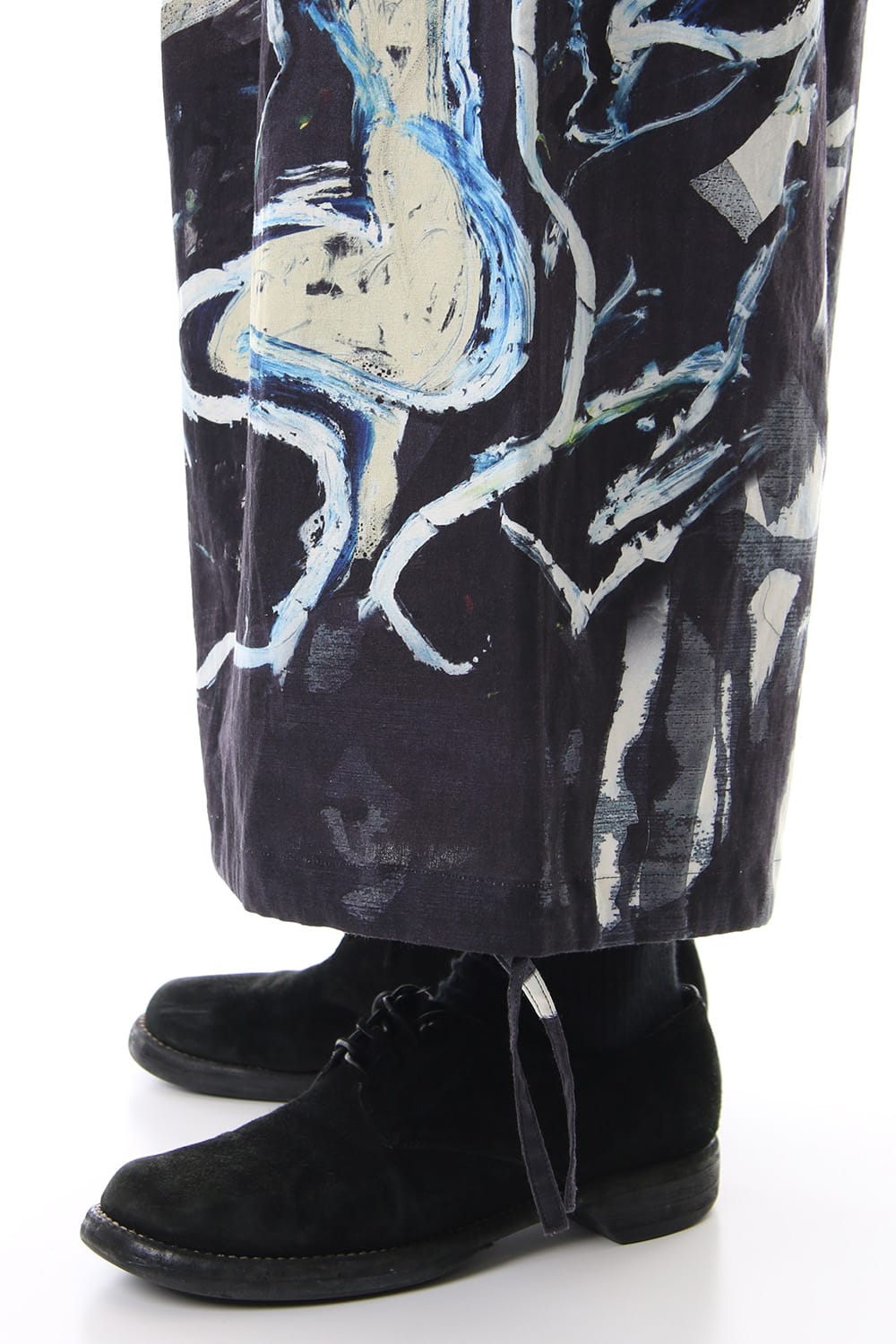 Left front Art Balloon pants 