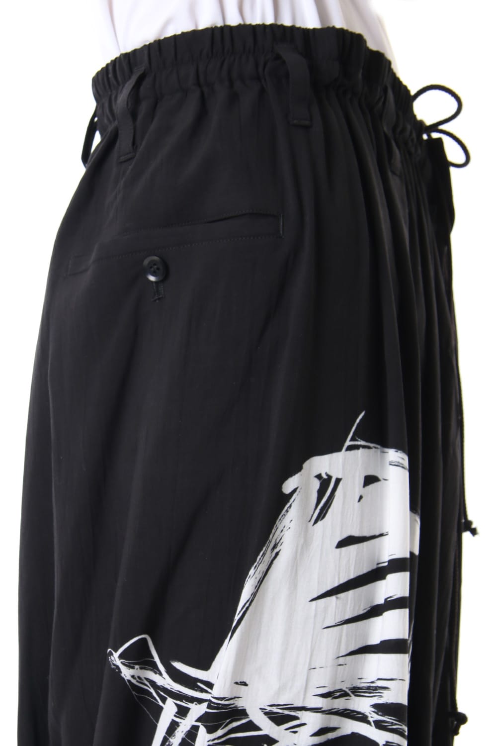 Left face Print Pants