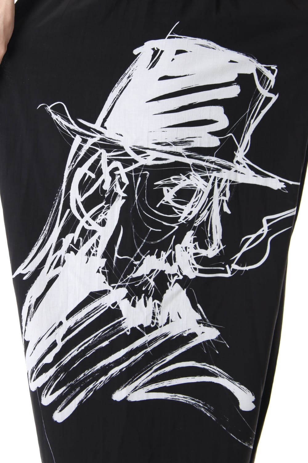 Left face Print Pants