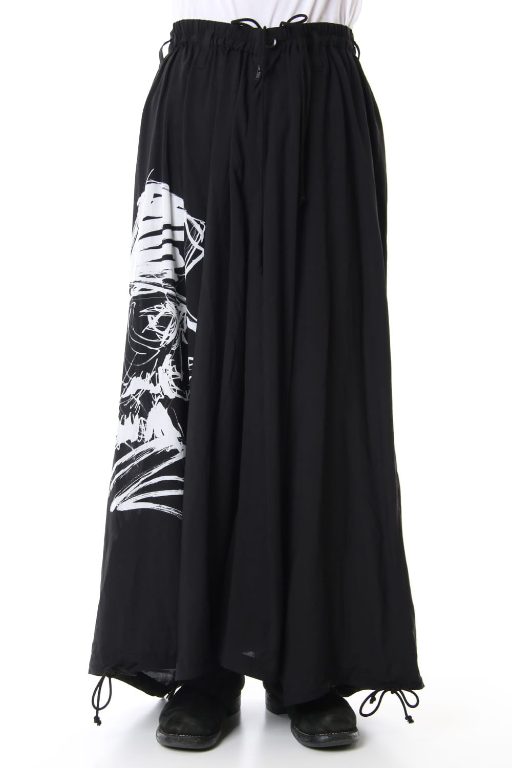 Left face Print Pants