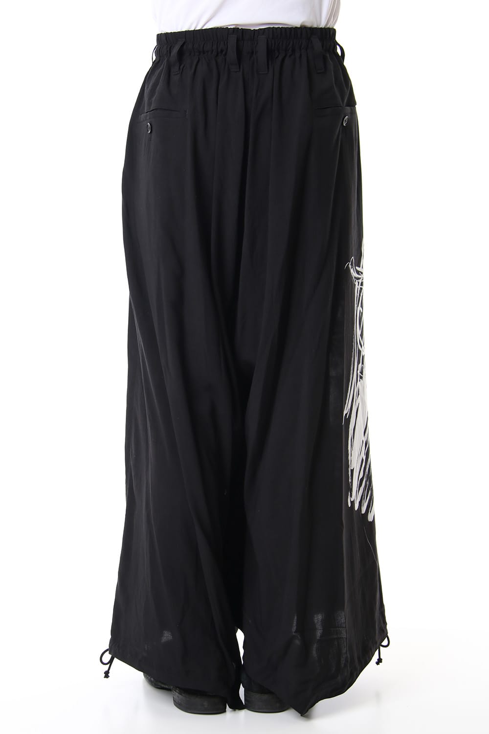 Left face Print Pants