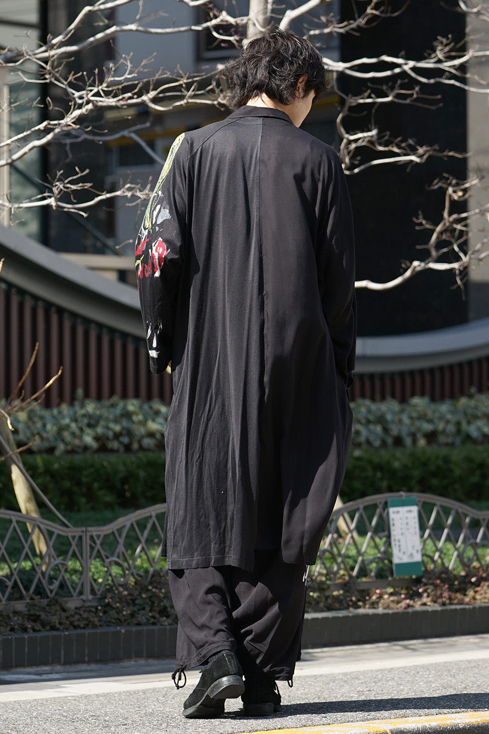 Left face Print Pants